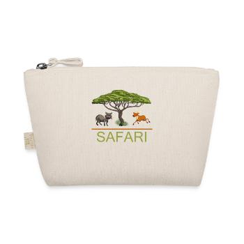 Safari Zoo Animal Safari Zoo - Organic Pouch - nature - Front