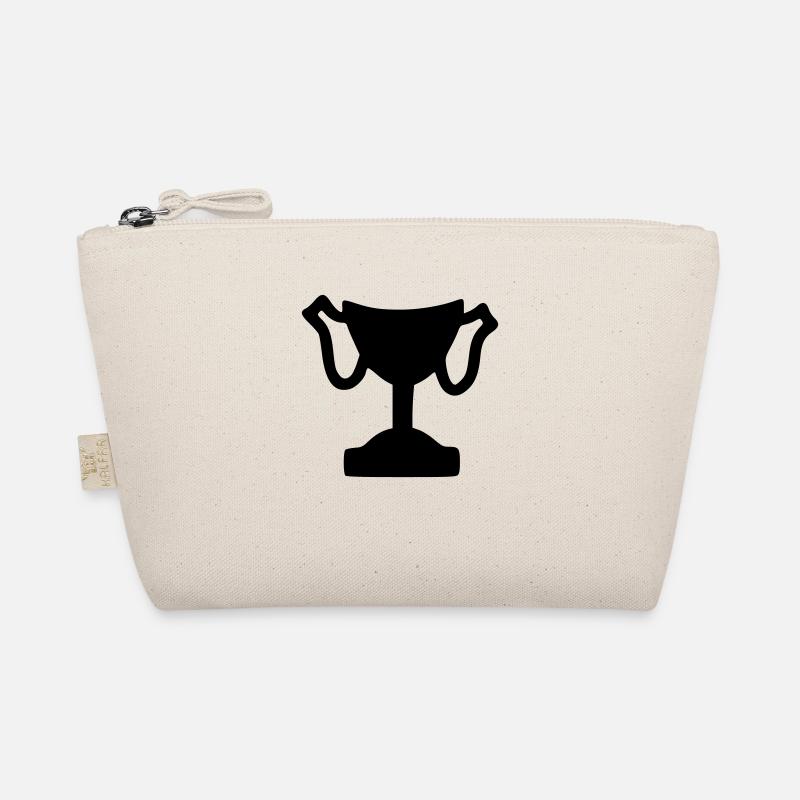 Cup Drawing Win Sketch Black Organic Pouch