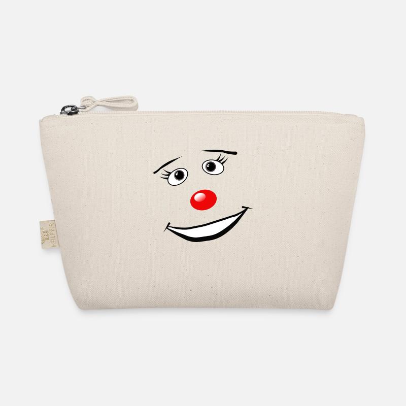 Laughing Face Costume de Carnaval de style comique Trousse biologique