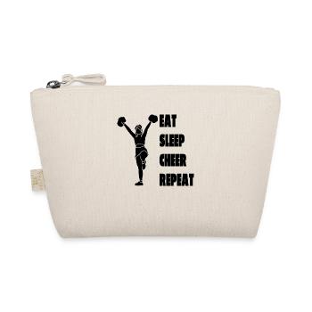 Cheerleader Cheerleader Girls Cheerleading - Organic Pouch - nature - Front