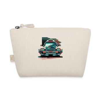 Avant d’une voiture dans un style 8 bits pixélisé - Trousse biologique - nature - Devant