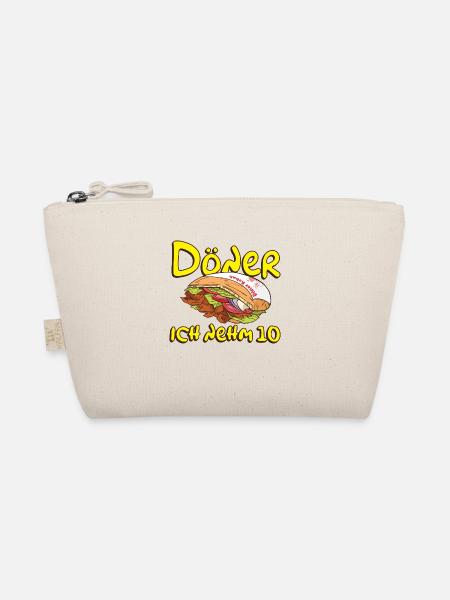 Döner Ich nehm 10 Döner Kebab Lustige Sprüche - Bio-Täschchen - Natur