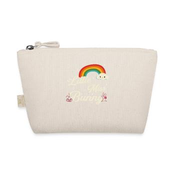 Little Miss Bunnies for girls and women Easter - Organic Pouch - nature - Front