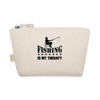 La pêche est ma thérapie - Trousse biologique - nature - Devant
