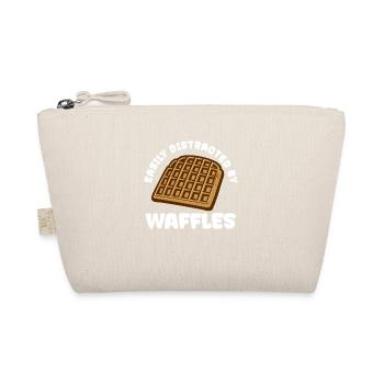 Von Waffeln abgelenkt Hobby Chef Pancake Food - Bio-Täschchen - Natur - Vorne