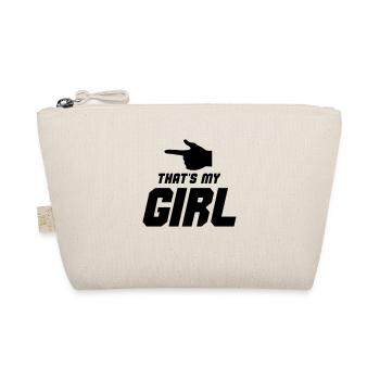 that's my girl 001 - Organic Pouch - nature - Front