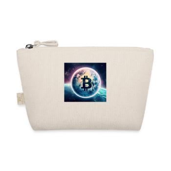 Bitcoin discovers space - Organic Pouch - nature - Front