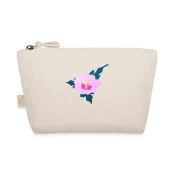Hibiscus flower 2 - Organic Pouch - nature - Front