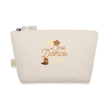 It's Line Dance Time Western Country Music - Bio-Täschchen - Natur - Vorne