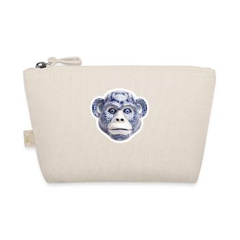 Visage de singe en céramique - Trousse biologique - nature - Devant