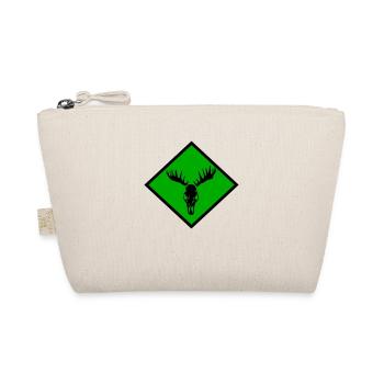 Moose Skull - Organic Pouch - nature - Front