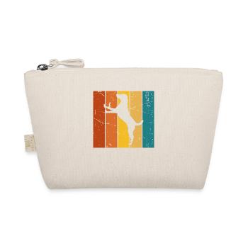 Chien cadeau Vintage - Trousse biologique - nature - Devant
