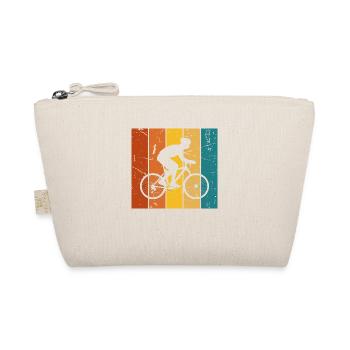 Vintage gift bike - Organic Pouch - nature - Front