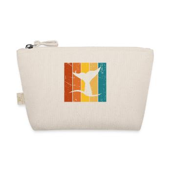 Baleine cadeau Vintage - Trousse biologique - nature - Devant