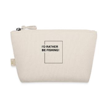I'd rather be fishing - Bio-Täschchen - Natur - Vorne