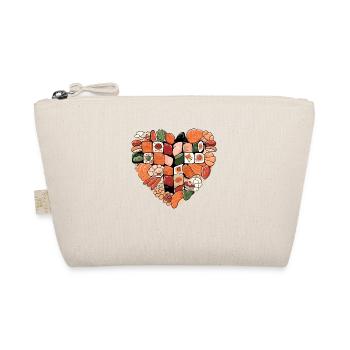 Un coeur de sushis - Trousse biologique - nature - Devant
