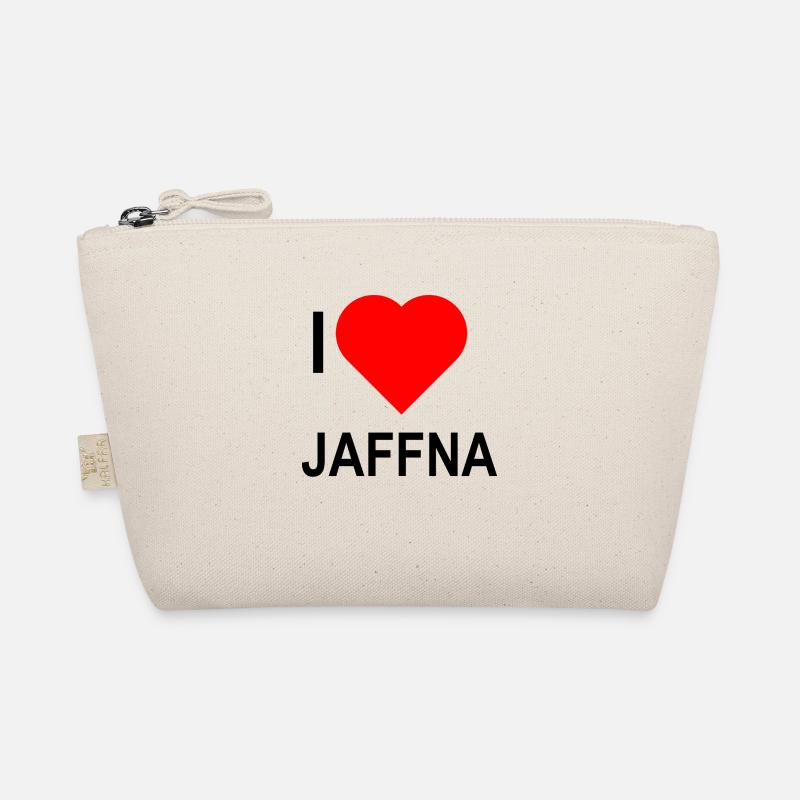 Ich liebejaffna Bio-Täschchen