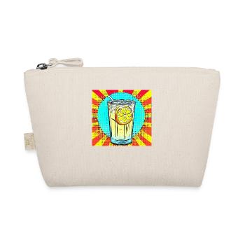 Pop-Art-Limonade: Ein erfrischendes Glas Vibrant - Bio-Täschchen - Natur - Vorne