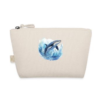Whale in the Arctic Arctic Ocean Blue Ocean - Organic Pouch - nature - Front