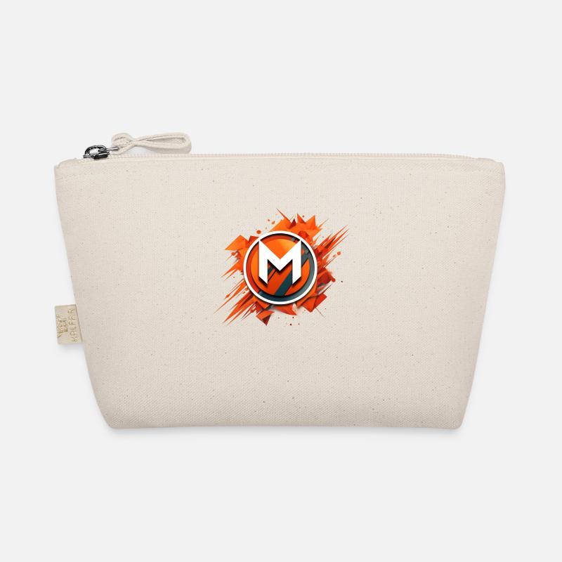 Monero Logo Color Splash - Bio-Täschchen - Natur