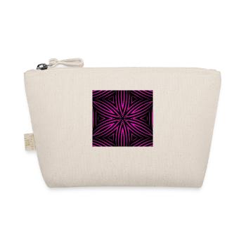 Spiral meets star - Lillrose - Organic Pouch - nature - Front