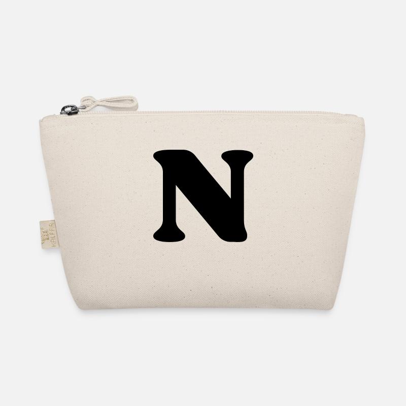 Buchstabe n Bio-Täschchen