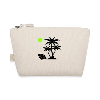Shell palm trees - Organic Pouch - nature - Front