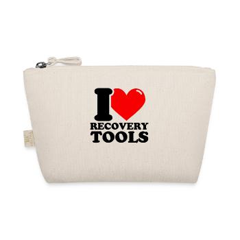 J’aime les outils de récupération - Fitness Weightlifting Lusti - Trousse biologique - nature - Devant