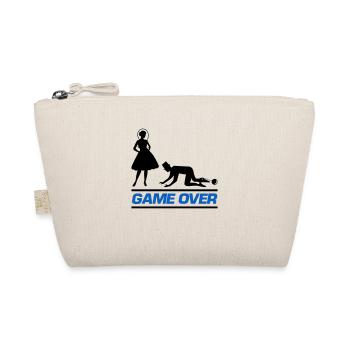 Married couple Game Over - Organic Pouch - nature - Front