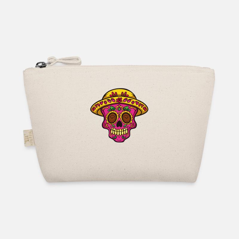 Mexican Skull Organic Pouch
