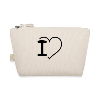 I Love Modern I Heart 2023 - Organic Pouch - nature - Front