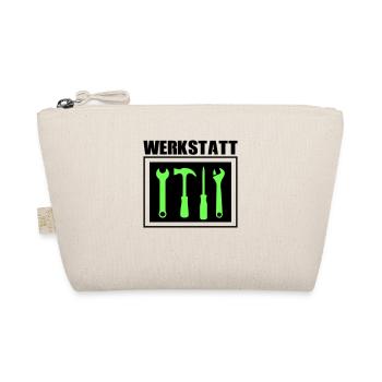 werkzeug werkstatt 02 - Bio-Täschchen - Natur - Vorne