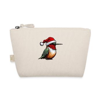 Kolibri Vogel Weihnachten Tier - Bio-Täschchen - Natur - Vorne