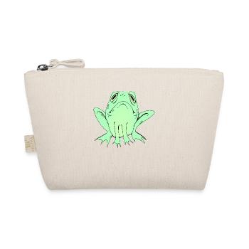 Small frog - Organic Pouch - nature - Front