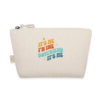 It's Me Hi I'm The Boyfriend It's Me Funny Daddy - Bio-Täschchen - Natur - Vorne