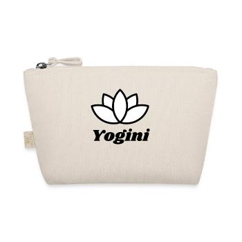 Yogini Lotus Noir Blanc - Trousse biologique - nature - Devant