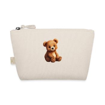 Petit ours mignon pour bébés et enfants, assis - Trousse biologique - nature - Devant