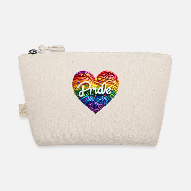 Pride Herz Bio-Täschchen