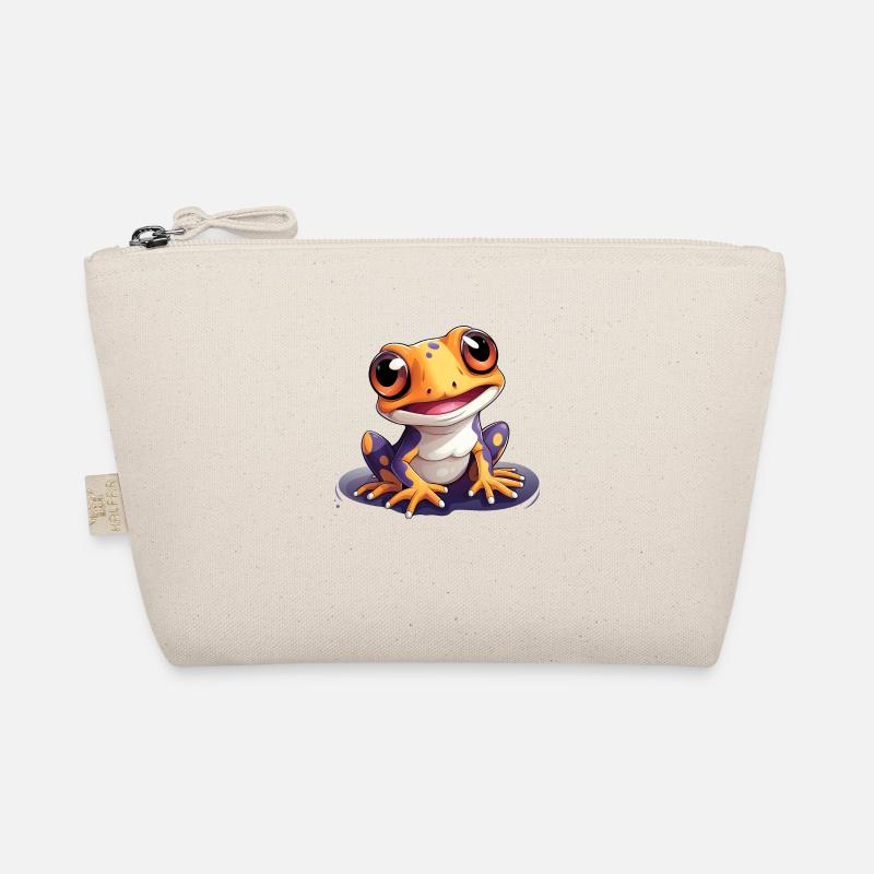Gecko Logo Cute Gecko Organic Pouch