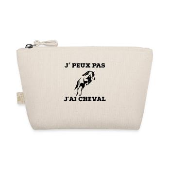 je peux pas j ai cheval - Trousse biologique - nature - Devant