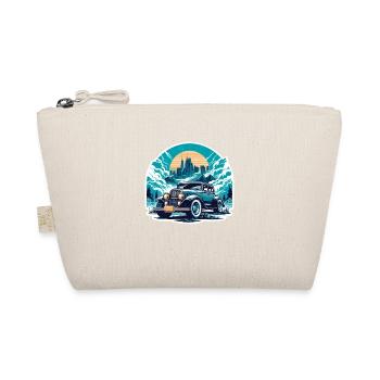 Vintage American and Sports Car - Organic Pouch - nature - Front
