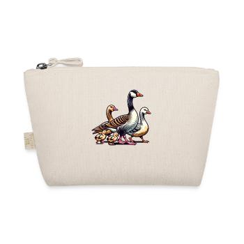 Goose family - Organic Pouch - nature - Front