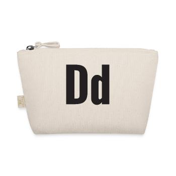Letter D - Organic Pouch - nature - Front