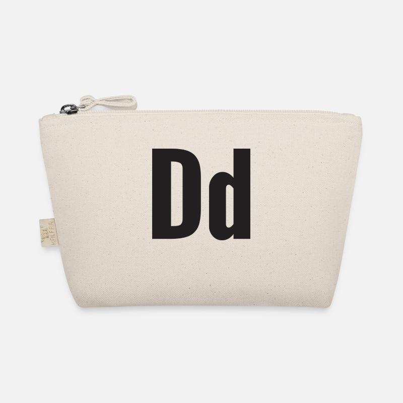 Letter D Organic Pouch