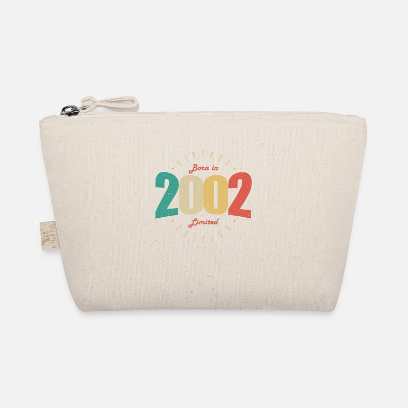 2002 Vintage Retro Anniversary Gift 2002 Organic Pouch
