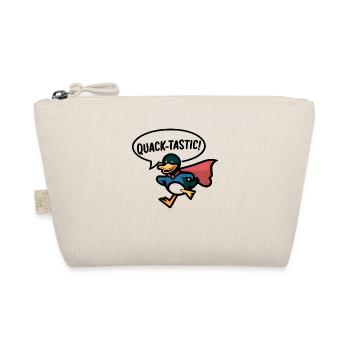 Duck Superhero Quack-tastic Art Print - Organic Pouch - nature - Front