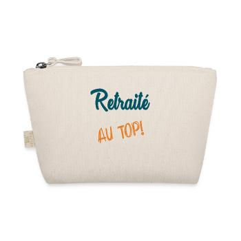 RETRAITE. RETRAITE. RETRAITEE. SENIOR. MAMIE. PAPY - Trousse biologique - nature - Devant