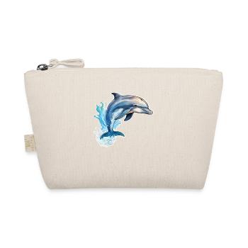 Dolphin jumping - Organic Pouch - nature - Front