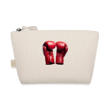 Boxing requires training and discipline - Organic Pouch - nature - Front