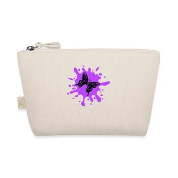Butterfly Splash of Color - Organic Pouch - nature - Front
